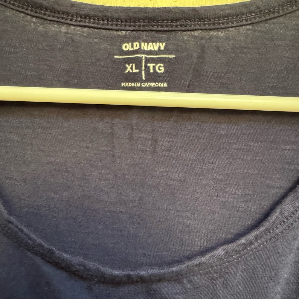 OLD NAVY Blue Queen of Naps, Weekends, Prosecco & Brunch Tshirt womens size XL - Picture 2 of 15
